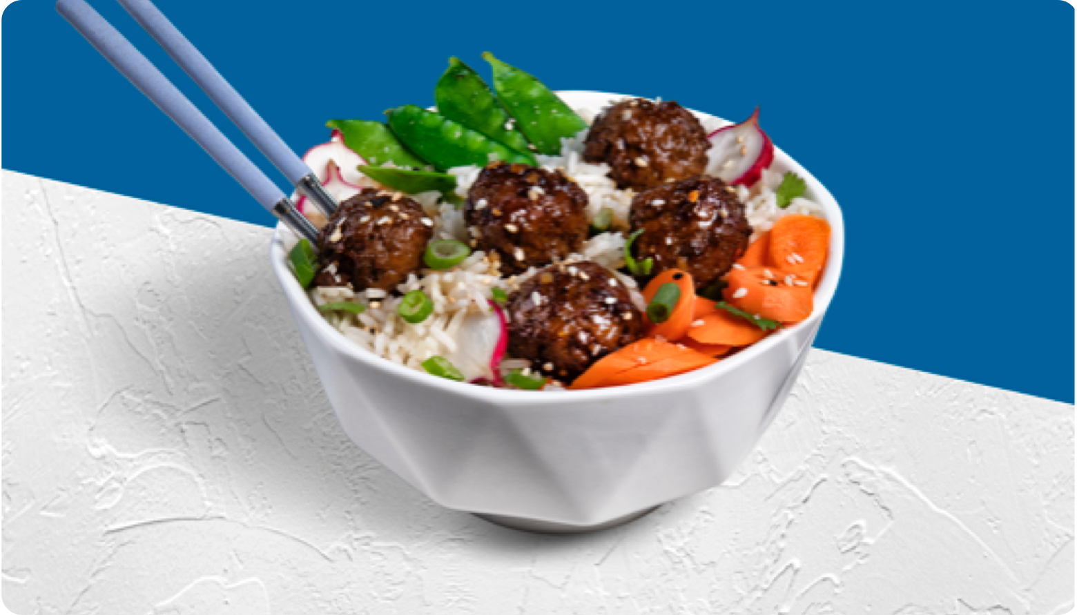 Sticky Mongolian Meatballs recipe