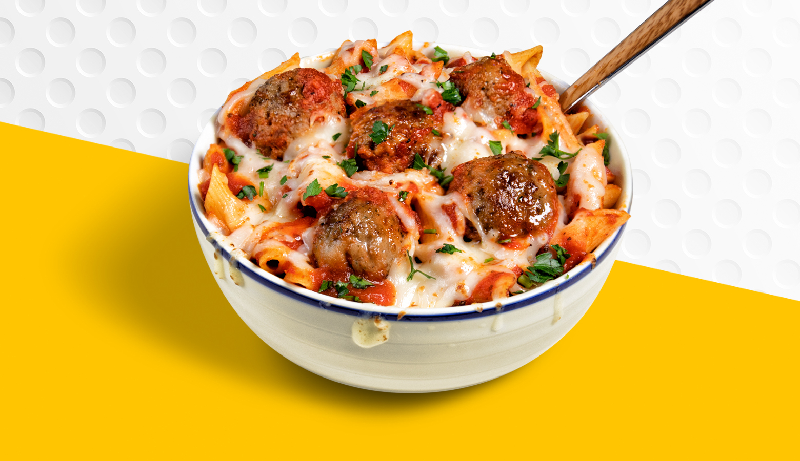 Baked Penne & Meatballs recipe